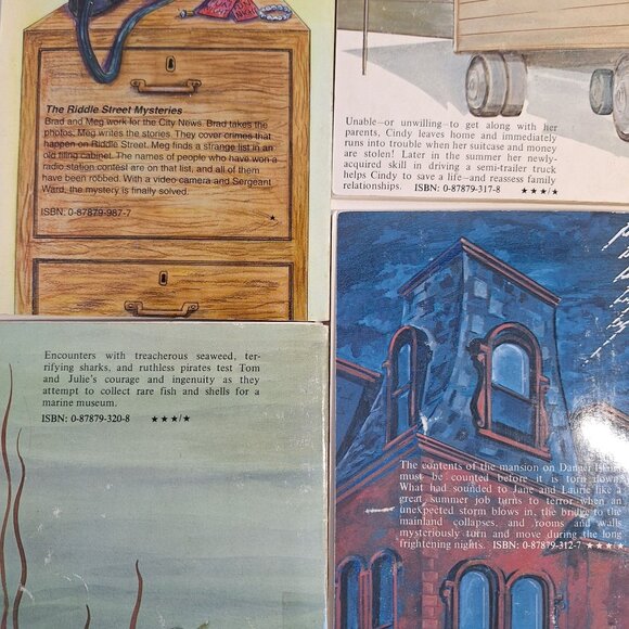 12 Vintage High Noon Books Lot Perspectives Set 1 Adventure & Mystery - Picture 12 of 14